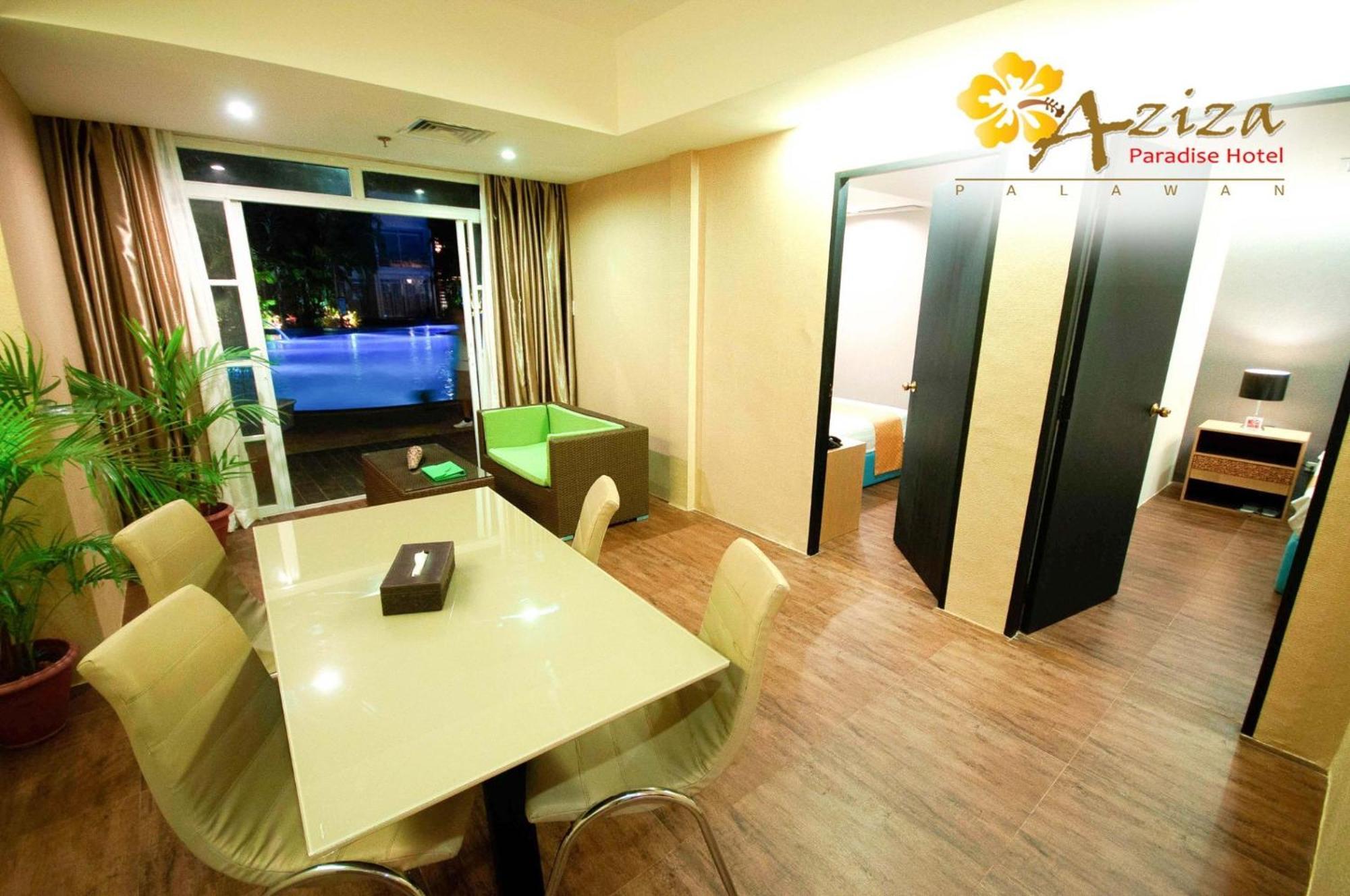 Aziza Paradise Hotel Puerto Princesa Bagian luar foto